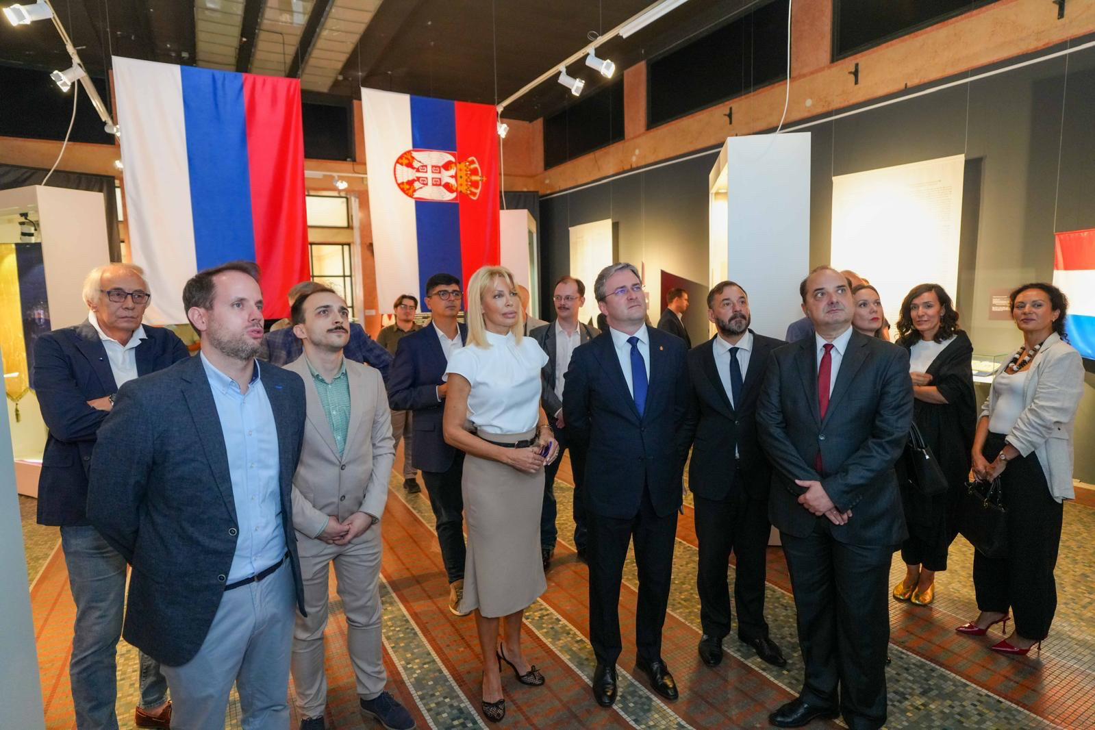 Отварање изложбе „Боје које повезују векове”, фото: Драгана Удовичић